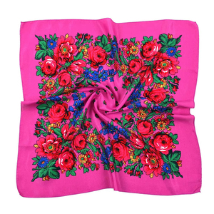 <b>Silk</b> Twill Both Side Print Color Same Large Satin Square <b>Scarves</b> Neck Hair Head <b>Scarf</b> Cheap Price OEM Customization 2025 - Product Image 4