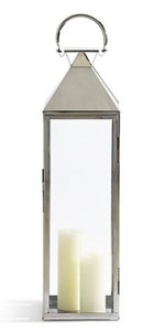 Lanterne à bougie décorative de style premium en acier inoxydable et verre, nouveau design et couleur, décoration pour la maison et Noël - Product Image 5