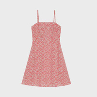 Robe Bustier Décontractée pour Femme [kclub] K-32015/K-32164/K-32235 Tissée à Motif Floral Respirante