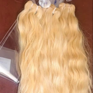 มัดผมมนุษย์สีบลอนด์ - Product Image 1