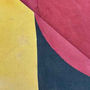 180cm x 90cm Designer Bohème Tapis 100% Brodé Dhurries Home Decor Multicolore Grand Cercle Motif pour Utilisation de Voiture - Product Image 5