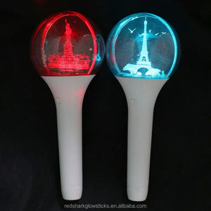 Red Shark High Quality Customized <b>LED</b> <b>Ball</b> Glow Stick Acrylic Material Valentine's Day Graduation Concerts Ramadan Thanksgiving - Product Image 4