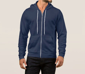 Sudadera con Capucha de Algodón 100% de Alta Calidad, con Cierre, para Invierno, en Oferta, Cómoda, Suave, Elegante, para Hombre, Lisa, Casual, con Estampado - Product Image 1