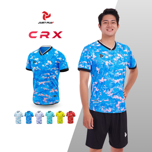 Mejor Precio Unisex Ropa de fútbol de alta calidad Traje de chándal de equipo bordado personalizado con tela original Just Play CRX Conjunto original - Product Image 4