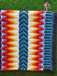 Western Show Horse Saddle Blanket Diseño de Nueva Zelanda Manta de sillín de lana hecha a mano Top Wool Saddle Pad Size - Product Image 4