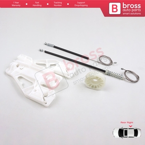 Kit de réparation de lève-vitre arrière droit BWR5067 pour A1 MK1 8X 2010-2019 5 portes Hatchback Sportback 8X4839462 - Product Image 5