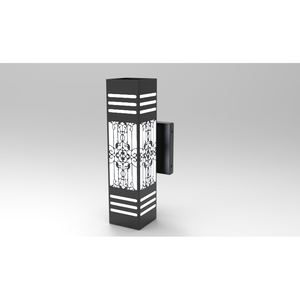 Applique murale moderne DTT.001.06 avec LED blanc chaud, télécommande et interface tactile, corps en fer, aluminium et plastique - Product Image 4