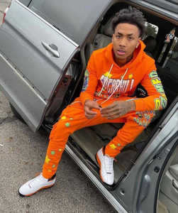 Ensemble de survêtement de maternité de haute qualité, nouveau design, cordon de serrage pour tissu en molleton français 220g, personnalisé, léger, fermeture éclair, ensemble de sweat-shirt - Product Image 4