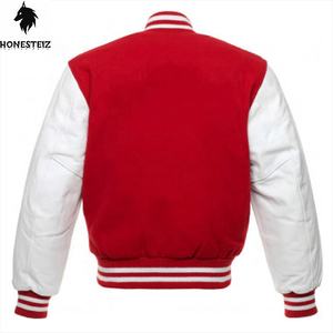 Men's Casual Winter <b>Wool</b> Varsity Jacket Stand Hood Windproof Light Comfortable Letterman Style Plain Dyed <b>Fabric</b> Reasonable - Product Image 2