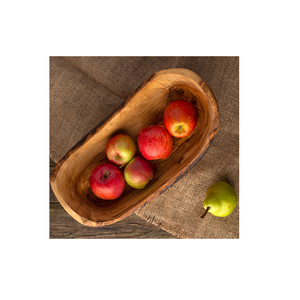 Cuenco de masa de frutas de madera rústica forma redonda fabricante de calidad superior gran oferta cuenco decorativo de masa de madera - Product Image 5