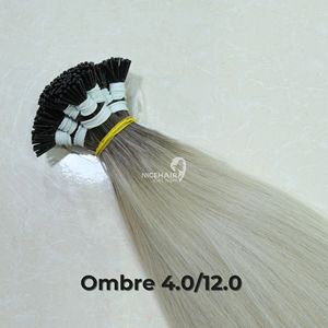 Extensions de cheveux humains Remy en gros 100g, couleurs personnalisées, I-Tip, sans nœuds, cuticules alignées, cheveux vietnamiens, lisses naturels - Product Image 1