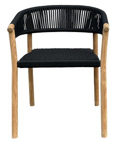 Teak Woven Stacking <b>Chairs</b> Midcentury <b>Stackable</b> <b>Chair</b> <b>Garden</b> <b>Chairs</b> for Events - Product Image 4