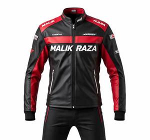 Chaqueta de Motociclista de Cuero con Diseño Europeo y Gráficos Personalizados, Logotipos Personalizados, Combinaciones de Colores y Tallas - Product Image 6