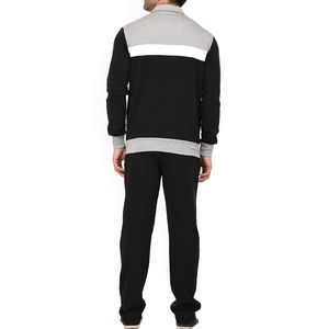 Prince Industry OEM personalizado apliques Logo Sudadera con capucha Vintage media cremallera ácido lavado chándal Jogging desgastado chándales para hombres - Product Image 2