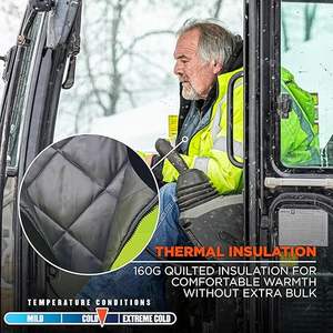 Chaquetas de bombardero reflectantes de alta visibilidad para hombre, chaquetas de seguridad reflectantes, chaquetas de trabajo de alta visibilidad - Product Image 4