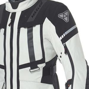 Veste de tourisme longue et résistante avec rembourrage anti-impact homologué CE, veste de tourisme longue en textile pour hommes, fabricant d'usine, export - Product Image 5