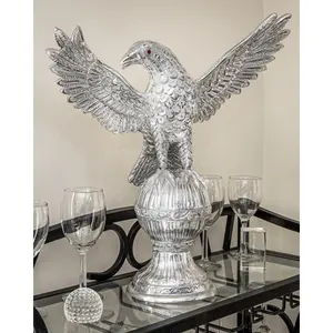 Decoración de Mesa de Animales de Metal Hecha a Mano por Diseñadores, Escultura Geométrica de Acero Inoxidable Fabricada por Zahid Exports en India - Product Image 3