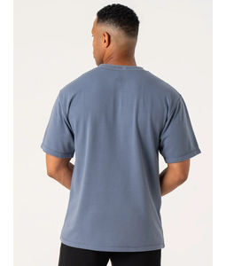 Camisetas de Cuello Redondo y Hombros Caídos, Estilo Vintage, 100% Algodón, Peso Pesado - Product Image 3