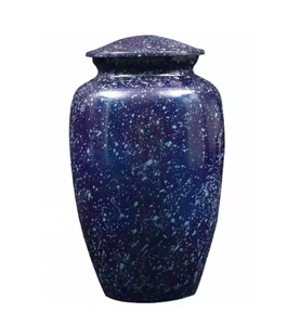 Urna de cremación con acabado de mosaico y recuerdo para cenizas cremadas de mascotas humanas, suministros funerarios, urnas decorativas para entierro conmemorativo, tendencia - Product Image 5