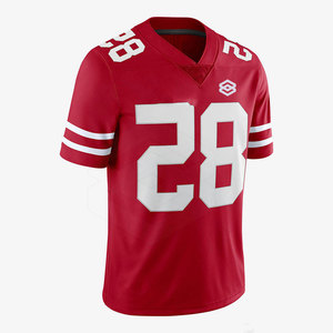 Camiseta Deportiva Profesional de Fútbol Americano Personalizada en Color para Hombre, Manga Corta, 100% Poliéster, Secado Rápido, para Verano - Product Image 3