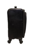 Valise de voyage de luxe élégante en cuir à roulettes, bagage à main pour cabine, week-end ou nuitée