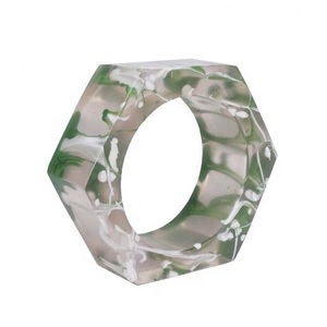 Servilletero de resina Soporte de anillo de servilleta de resina para utensilios de cocina para venta al por mayor y pedido a granel decoración de boda restaurante y fiestas en casa - Product Image 3