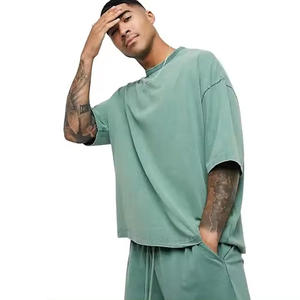 เสื้อยืดสั้น2ชิ้น100% สั้นผ้าฝ้ายฤดูร้อน - Product Image 1