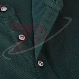 Vente flash, prix raisonnable, polos pour hommes, design personnalisé, respirants, légers, polos pour hommes de couleur unie - Product Image 3