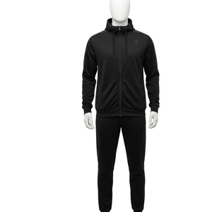 ชุดวอร์มกันเหงื่อสำหรับผู้ชายชุดกีฬาผ้ายืดน้ำหนักเบาระบายอากาศได้ดีชุดออกกำลังกายวิ่งในยิมสำหรับฤดูใบไม้ผลิ - Product Image 1