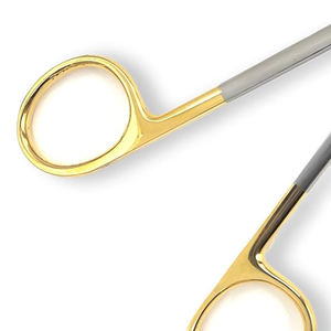 Ciseaux à suture manuels, lames en acier inoxydable, outil chirurgical professionnel, certifié CE, étiquette privée disponible - Product Image 6