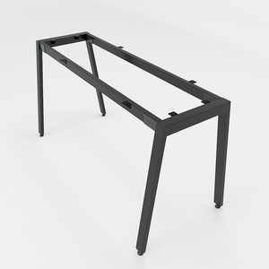 Aton Concept 140x60cm Modern Minimalist Computer <b>Table</b> Office Furniture with Assembled Iron Legs for Home <b>Study</b> Bedroom HBAT003 - Product Image 3