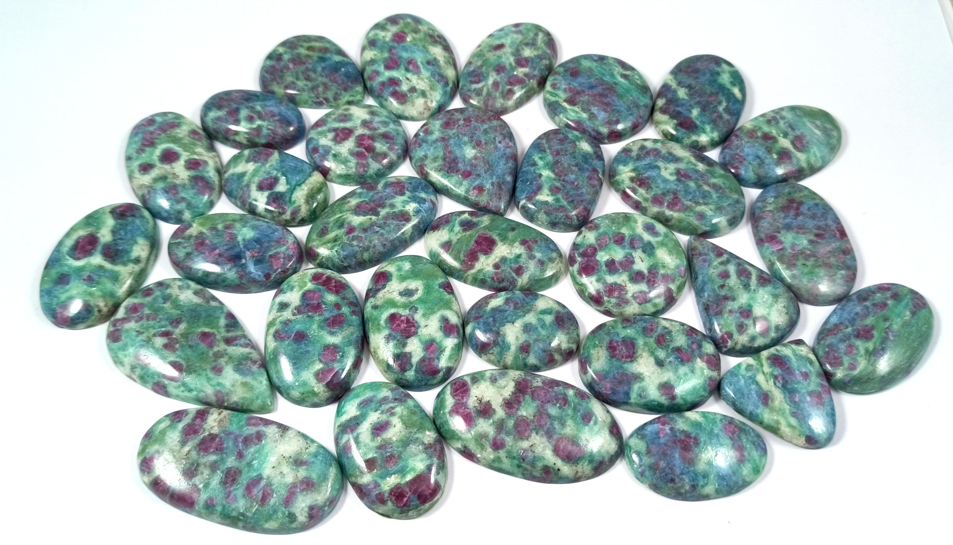 สีฟ้าสีเขียวและสีแดง