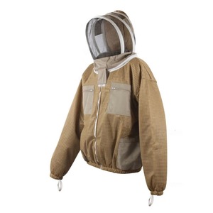 Venta al por mayor precio de fábrica apicultor Suite ventilada de tres capas de poliéster impermeable chaqueta antiestática nivel D protección para - Product Image 1