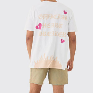 Camisetas Deportivas Casuales de Algodón 100% con Estampado Personalizado, Ropa de Gimnasio Transpirable de Secado Rápido, Camisetas de Manga Corta con Serigrafía - Product Image 2