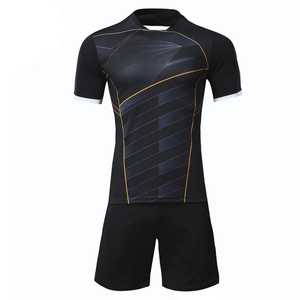 Dernier uniforme de football Vêtements de sport 100% Polyester Uniforme de football Pakistan Meilleure qualité Uniformes de football pour hommes Toutes tailles Conception personnalisée - Product Image 4