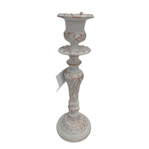 Bougeoir en aluminium décoratif en métal Bougeoir antique en cuivre pour la décoration de mariage faite à la main en vrac - Product Image 2