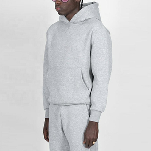 Survêtements unisexes Ensemble de sweat à capuche imprimé bouffant 3d personnalisé Joggers surdimensionnés Streetwear Sweats à capuche en molleton de coton pour hommes Survêtement pour hommes - Product Image 5