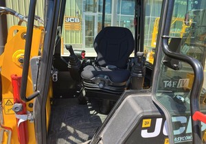 รถตักล้อยางตีนตะขาบ JCB 1CXT ดีเซล ปี 2025 ระยะหมุนเล็ก สีเหลือง อุปกรณ์ก่อสร้าง ระบบตรวจสอบระยะไกล Parker - Product Image 2