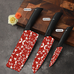 Cuchillo de Chef Más Vendido al por Mayor, Cuchillo de Cerámica Fija con Mango de Plástico, para Caza al Aire Libre, Despellejado de Caza, Precio de Fábrica, Envío Gratuito - Product Image 4