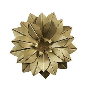 Handmade Nordic Style Gold <b>Black</b> <b>White</b> Metal Flower Wall Decor Creative Iron Ginkgo Leaf Wall <b>Ornament</b> for Contemporary Interior - Product Image 6