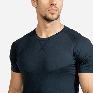 Precio de fábrica de alta calidad Logo impresión 100% algodón personalizado hombres camiseta impresa al por mayor de alta calidad hombres Camisetas hechas - Product Image 5