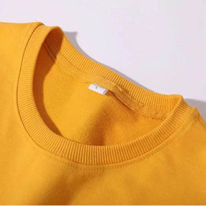 Vente en gros 100% coton sweat ras du cou pour hommes automne polaire coupe surdimensionnée Plus Streetwear vêtements Logo personnalisé - Product Image 6