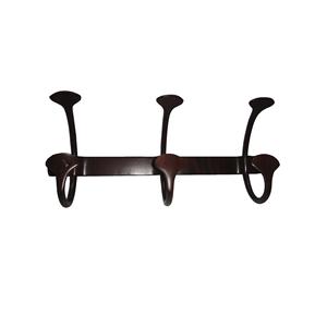 Perchero de pared metálico con ganchos para colgar ropa, sombreros y toallas - Product Image 4