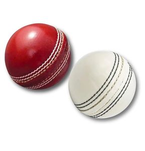 Cricket White Hard Ball Diseño de logotipo personalizado Peso personalizado - Product Image 2