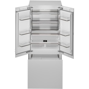 Refrigerador de Puerta Francesa de 36 Pulgadas, Profundidad para Empotrar, 19.6 Pies Cúbicos Refrigerador con Doble Enfriamiento y Descongelación Automática, Capacidad Total de [X] Pies Cúbicos - Product Image 1