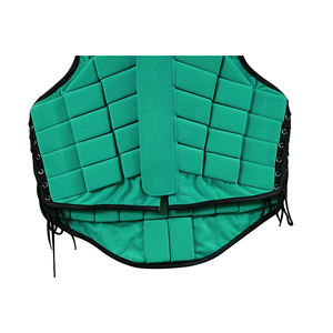 Chaleco de seguridad para montar a caballo de material de poliéster ligero con impresión de logotipo personalizado de alta calidad más vendido - Product Image 3