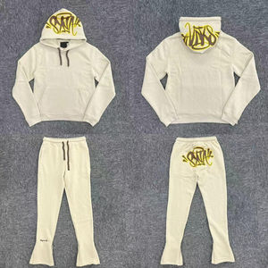 Sudadera con Capucha Oversize de Hombre, 430 Gramos, 100% Algodón French Terry, Sin Cordones, Hombros Caídos, Color Liso, Venta al Por Mayor - Product Image 3