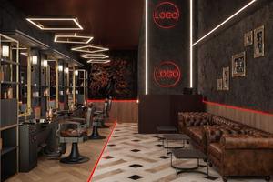 Modern Portable LED Wood <b>Salon</b> Mirror with Smart Screen Makeup Feature for Hotel Gym Dining Mall & Hair <b>Salon</b> Use - Product Image 4