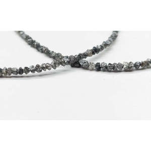 Cuentas de Diamante Gris Oscuro de 2-4 mm, Calidad AAA+, MÁS VENDIDO, Diamantes Naturales en Bruto Sin Cortar, Cuentas de Diamante de Fantasía, Diamantes Sueltos - Product Image 5