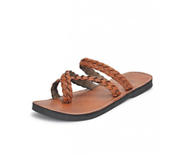 Chaussures habillées unisexes avec anneau d'orteil tressé marocain Sandales d'été faites à la main avec semelle intérieure en cuir véritable OEM disponible 10 tailles